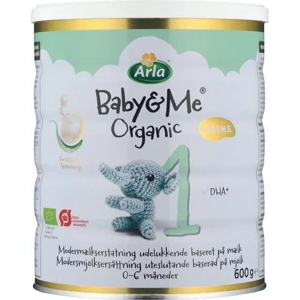 Arla Baby &amp; Me 1 Prime kologisk Modermlkserstatning