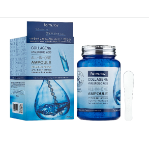 FarmStay Collagen & Hyaluronic Acid All-In-One Ampoule