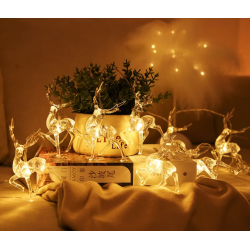 LED Reindeer Christmas decorations indoor