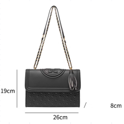 TORY BRUNT TB CONVERTIBLE SHOULDER - Skuldertasker MM