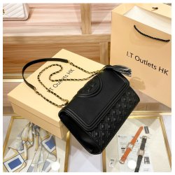 TORY BRUNT TB CONVERTIBLE SHOULDER - Skuldertasker PM