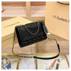 TORY BRUNT TB CONVERTIBLE SHOULDER - Skuldertasker PM