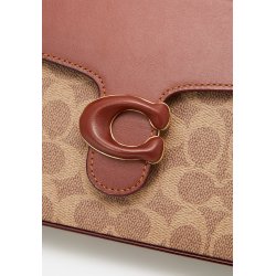 Coach COATED CANVAS SIGNATURE TABBY BOX BAG