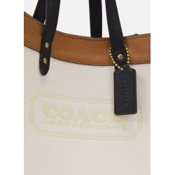  Coach COLORBLOCK BADGE FIELD TOTE WITH CROSSBODY - Hndtasker 
